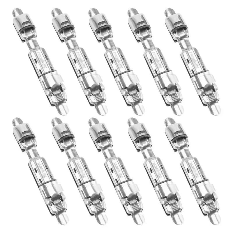 ABPF 10Pcs Fishing Rod Reels Holder Fishing Reel Seat Fishing Reels Holder Deck Fishing Wheel Rod Clip Holder Fishing Tackle
