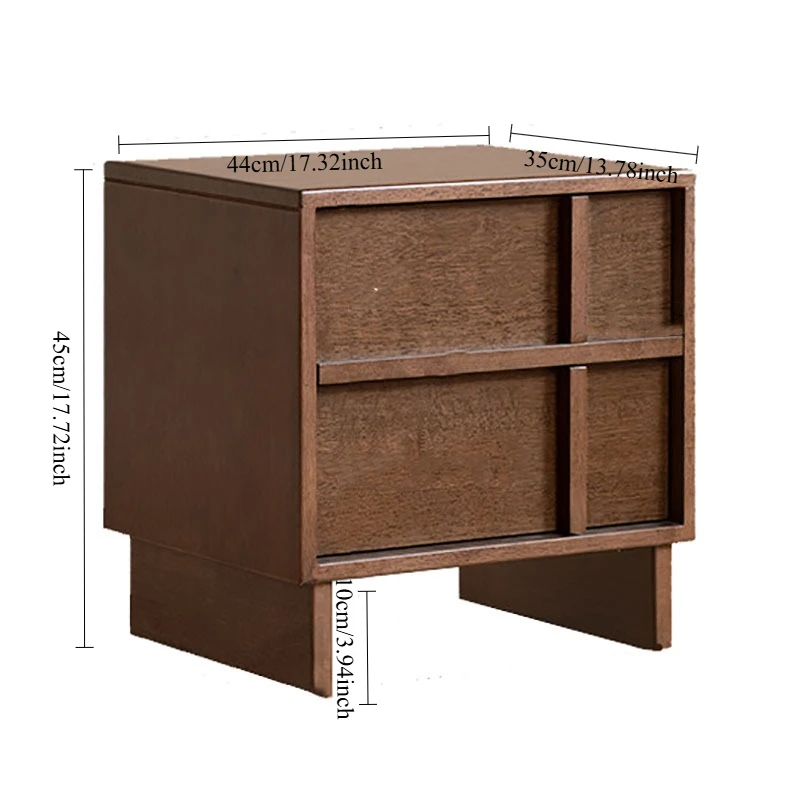 Modern Design Night Stand Vintage Italian Aesthetic Premium Bed Side Table Trendy Classic Mesas De Noche Furniture For Bedroom