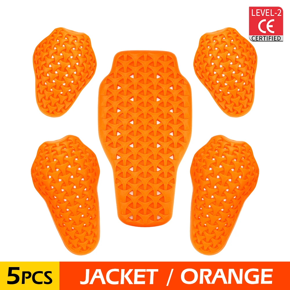 Orange 5 PCS Suit