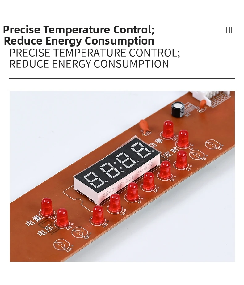 Control Board for Induction Cooktops Supporting Dual High Power Mode with Optimized Power Delivery and Thermal Monitoring