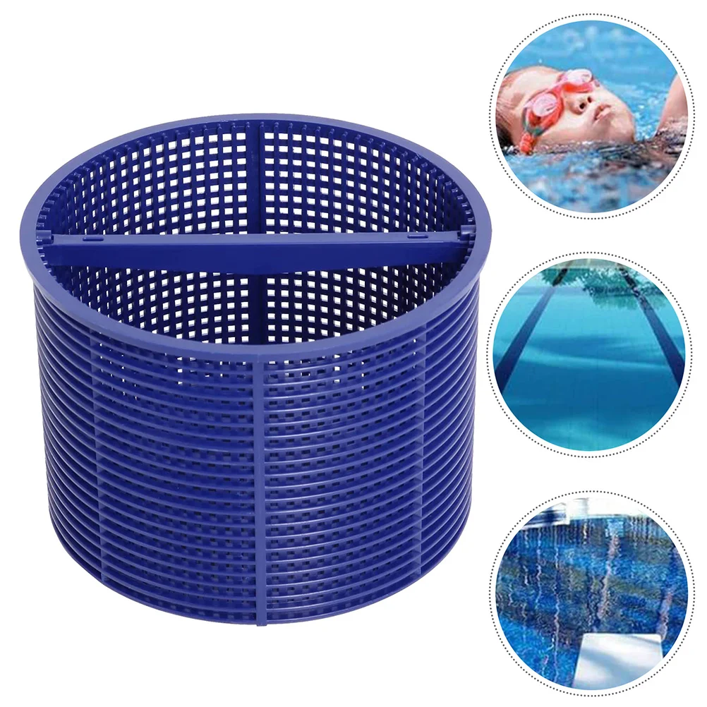 

Swimming Pool Filter Basket Skimmer Leakproof Plastic Filter Trap for Leaves Grass Hair Debris Pool Cleaner Accessory