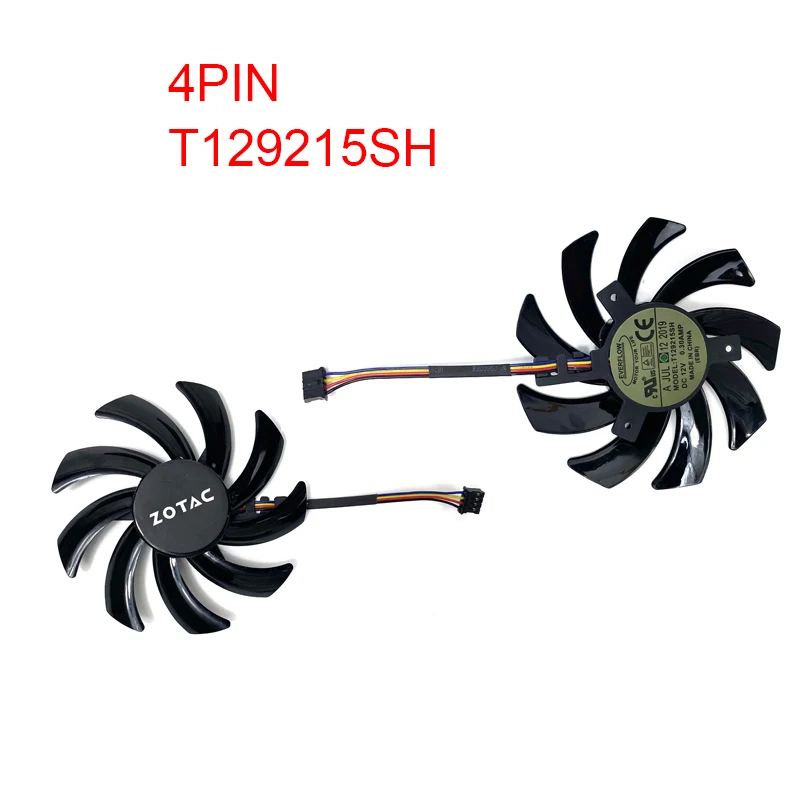 85MM 4PIN 2PIN Cooling Fan for ZOTAC GTX1050