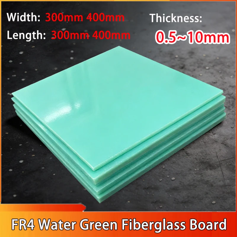 

Thickness: 0.5~10mm Width Length: 200mm 300mm FR4 Water Green Fiberglass Board 3240 Epoxy Resin Board Glass Fibre Gasket