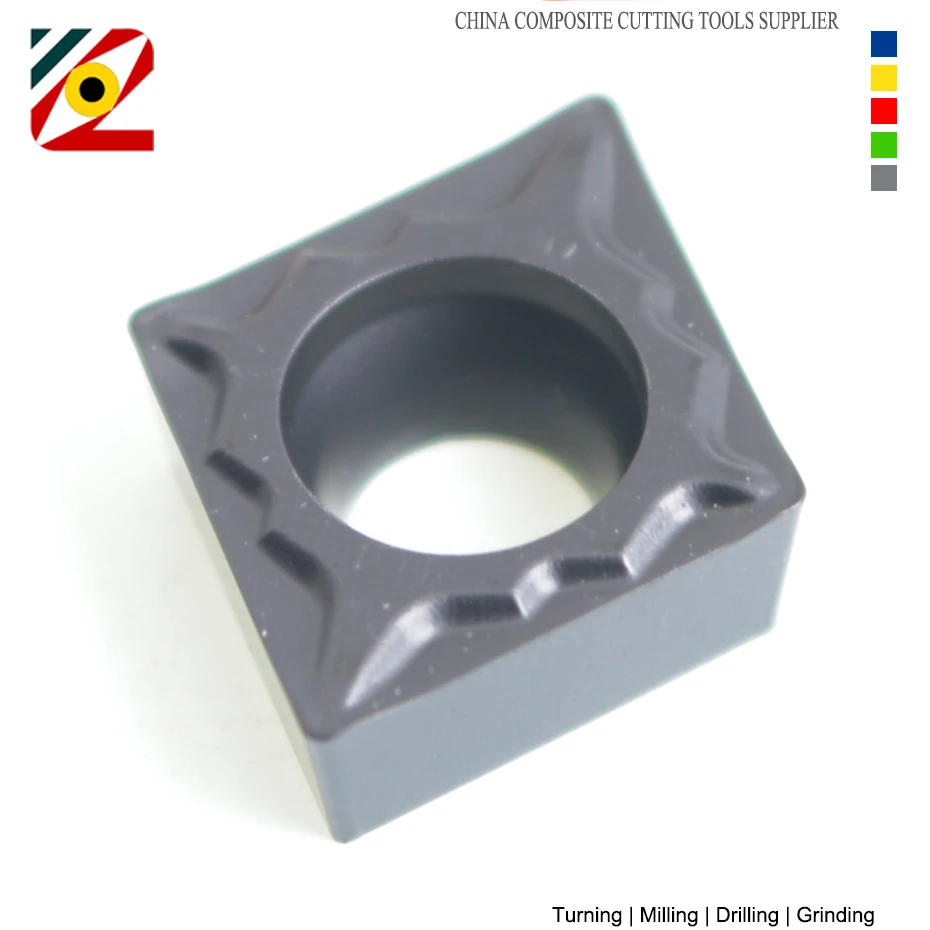 Tungsten Carbide Inserts CCMT060202 CCMT060204 CCMT09T302 CCMT09T304 CCMT120404 CCMT120408 CNC Lathe Turning Tools For Steel