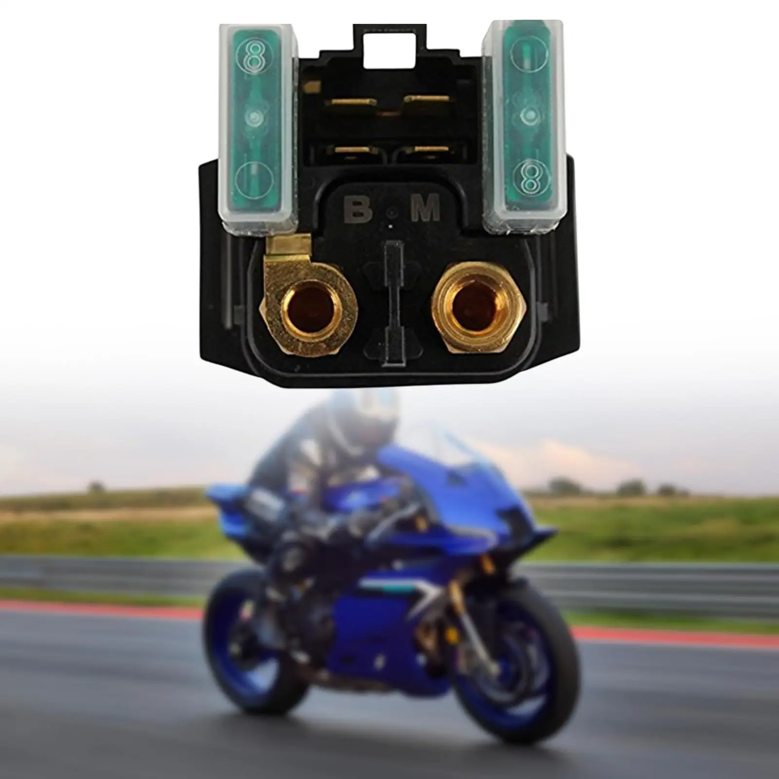 Starter Solenoid Relay Stable Plastic Ignition Switch Accessory for Yamaha YXR Rhino YFZ450 YFM250 Bruin YFM