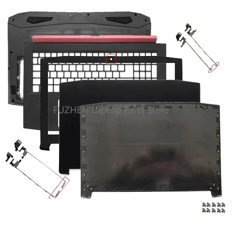 

Laptop Case For Nitro 5 AN515-42 AN515-41 AN515-51 AN515- 52 AN515-53 N17C1 LCD Back Cover Front Bezel Hinges Top Housing