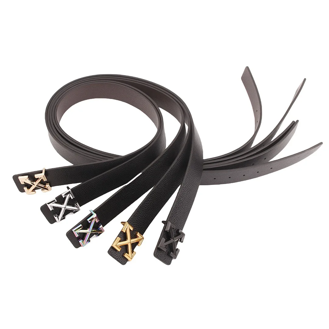 حزام جلد PU قابل للتعديل للرجال، إبزيم من سبائك الأخطبوط وتصميم حبوب الليتشي، غرزة مزدوجة للمناسبات الرسمية