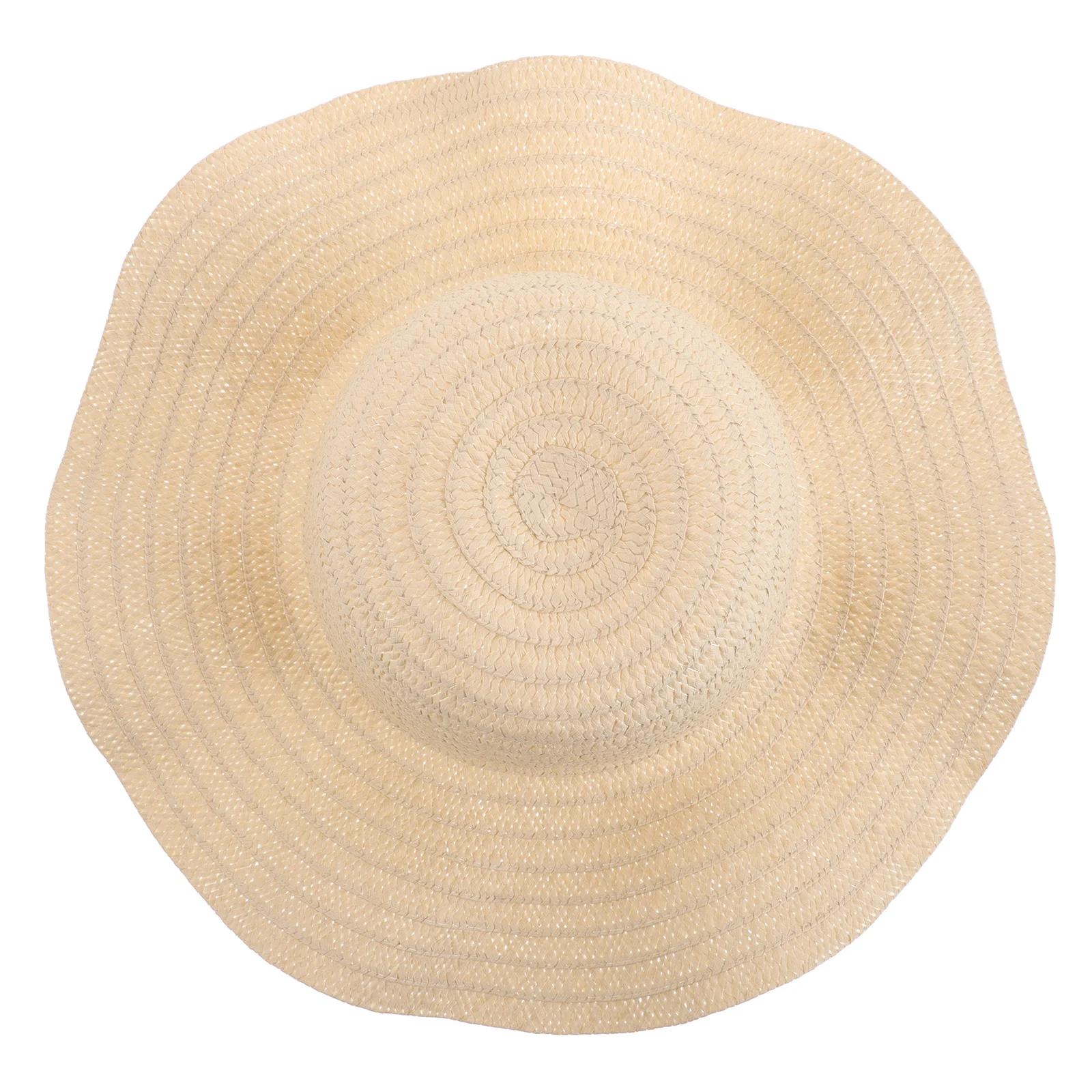 

Beach Hat Straw Embryo Light Board Cap Caps for Women Ladies Hats Beige Fashionable Miss
