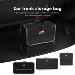 Felt Car Trunk Organizer Folding Storage Bag Multiuse Tool For Toyota GR Sport Gazoo Racing Yaris 86 Corolla Hilux Supra