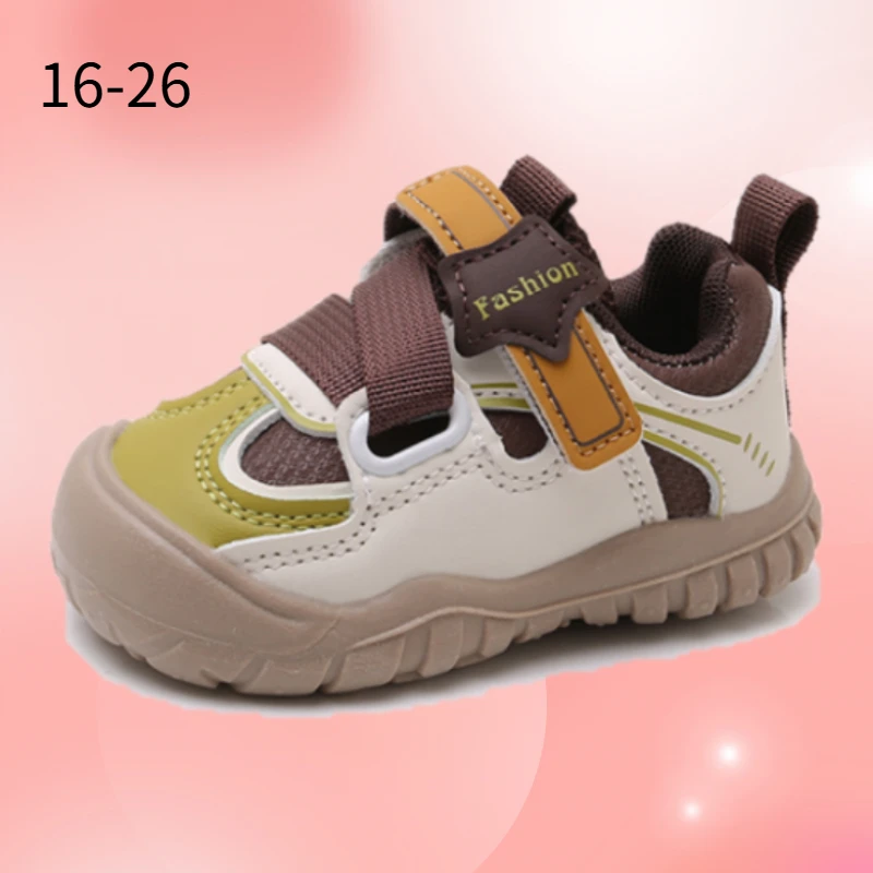 Kids Toddler Sneakers Breathable Baby Shoes All‑Season Anti Slip Soft Sports Footwear for Boys Girls Outdoor Children's Shoes