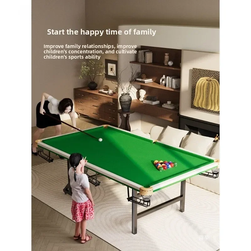 Household billiards practice table Adult standard Chinese black eight ball indoor five-point practice