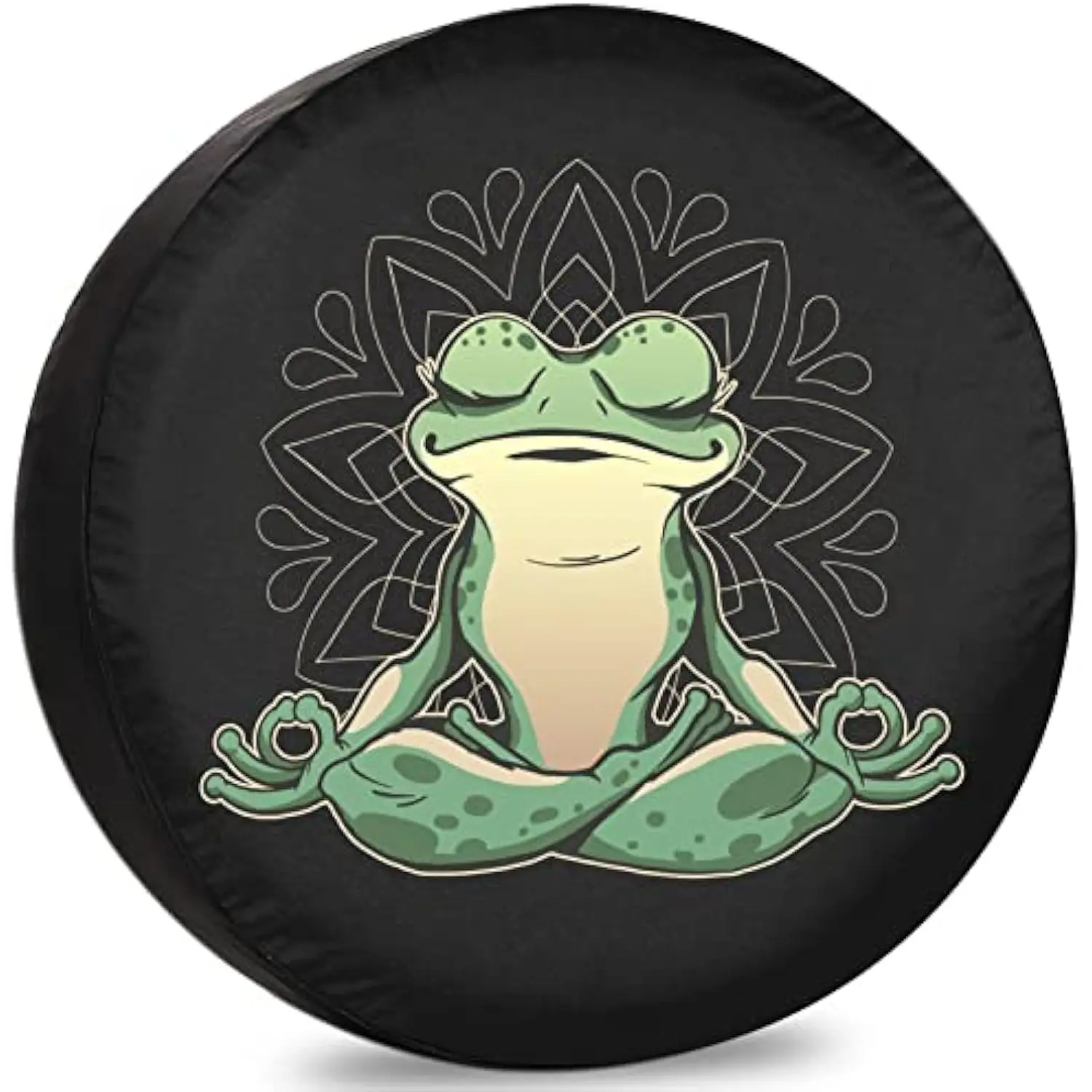 

Чехол для запасного колеса Yoga Frog, утолщенный, из полиэстера, всепогодный, пылезащитный, для автодомов, внедорожников, седанов, высокое качество
