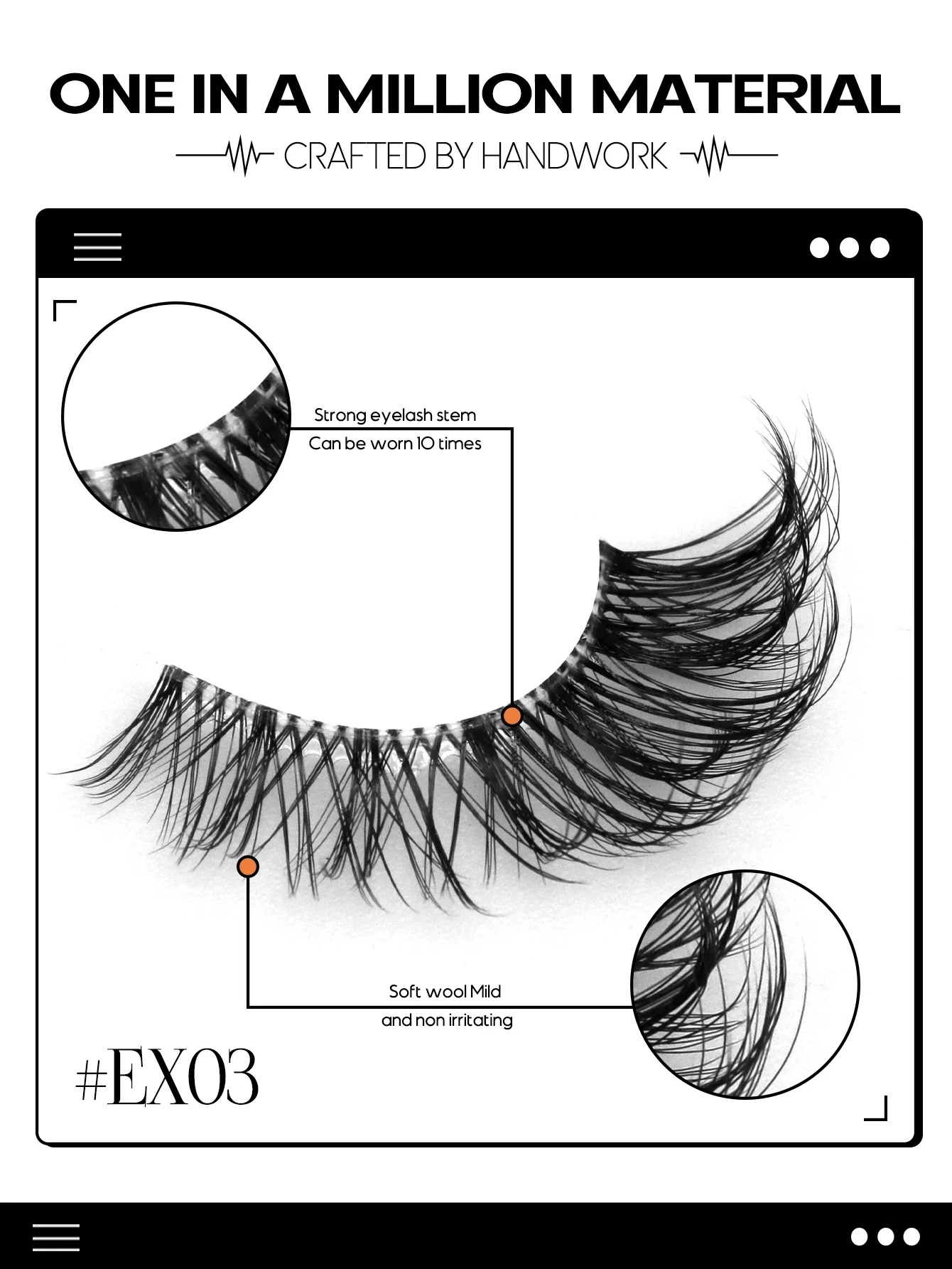 Veltrinay cílios olho de gato banda clara cílios postiços raposa olho cílios falso vison cílios aparência natural cílios extensão maquiagem