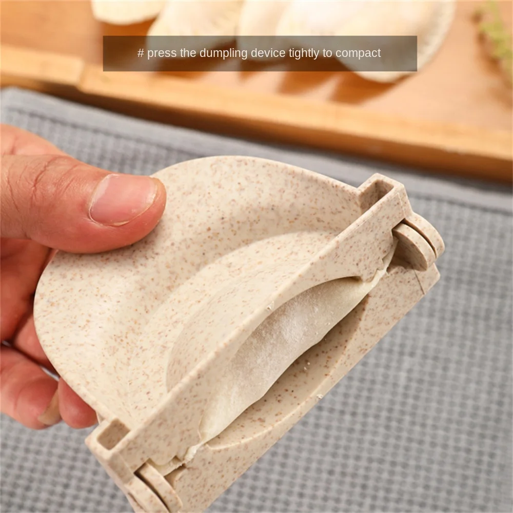 1 Uds molde para dumplings prensado piel de bola de masa rodante máquina para dumplings prensa de fideos máquina de repostería Manual para hornear para el hogar