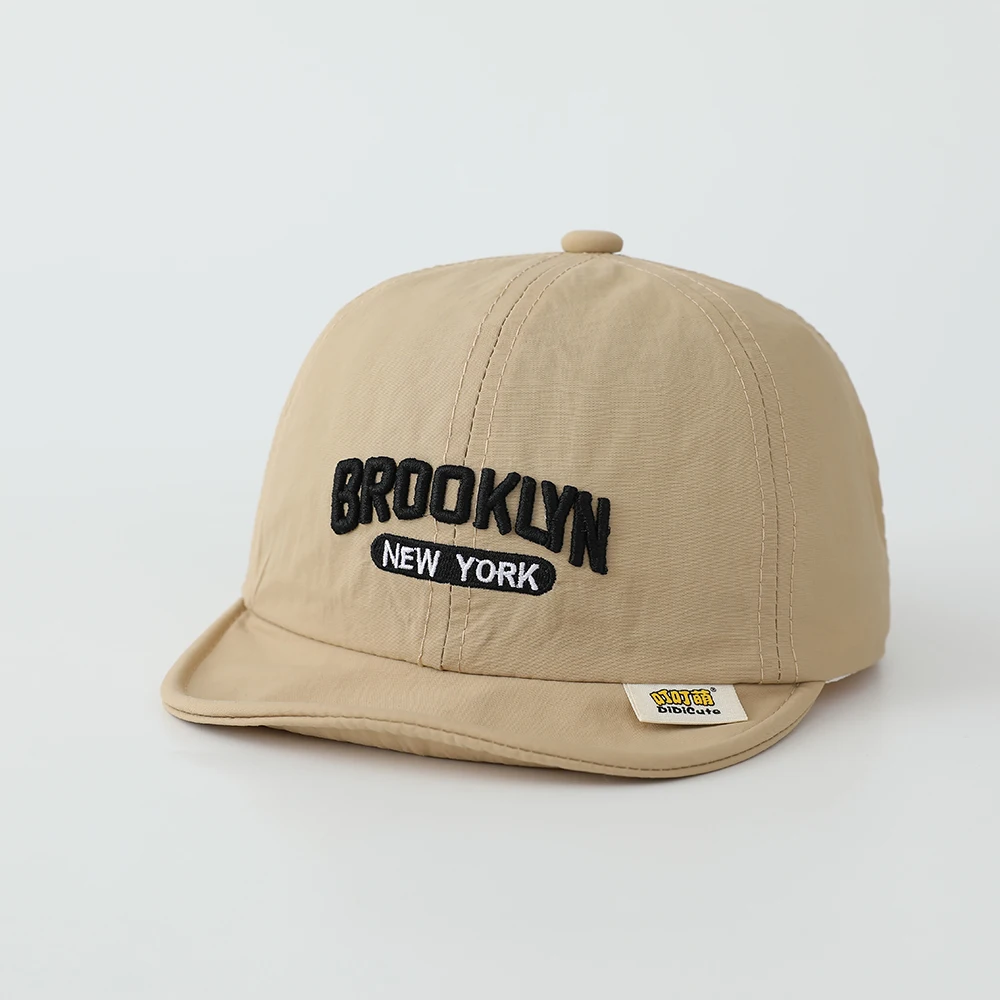 Korean-style fashionable embroidered Brooklyn New York letter quick-drying soft brim baseball cap - suitable for travel - view 4