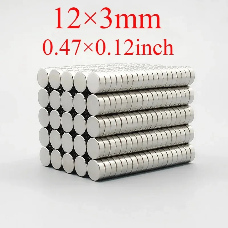 Neodym-Seltenerdmagnete, kreisförmige Metall-Kühlschrankmagnete für Werkzeuge und Bastelarbeiten, 12