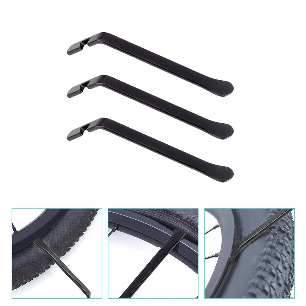

3pcs Bicycle Lever Stainless Steel Pry Tire Stick For Tire Removal Durable Bike Repair Tools Cycling Maintenance Spoons