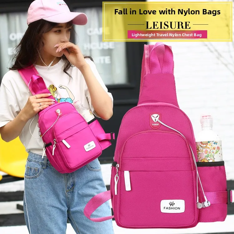 

Повседневная сумка-слинг через плечо для активного отдыха, спортивная поясная сумка, одноплечная сумка для мужчин и женщин, из ткани Оксфорд