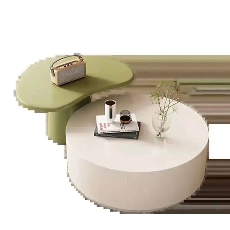 Storage Design Coffee Tables Round Living Room Space Saving Coffee Tables Modern Minimalist Mesa Auxiliar Salon Furniture