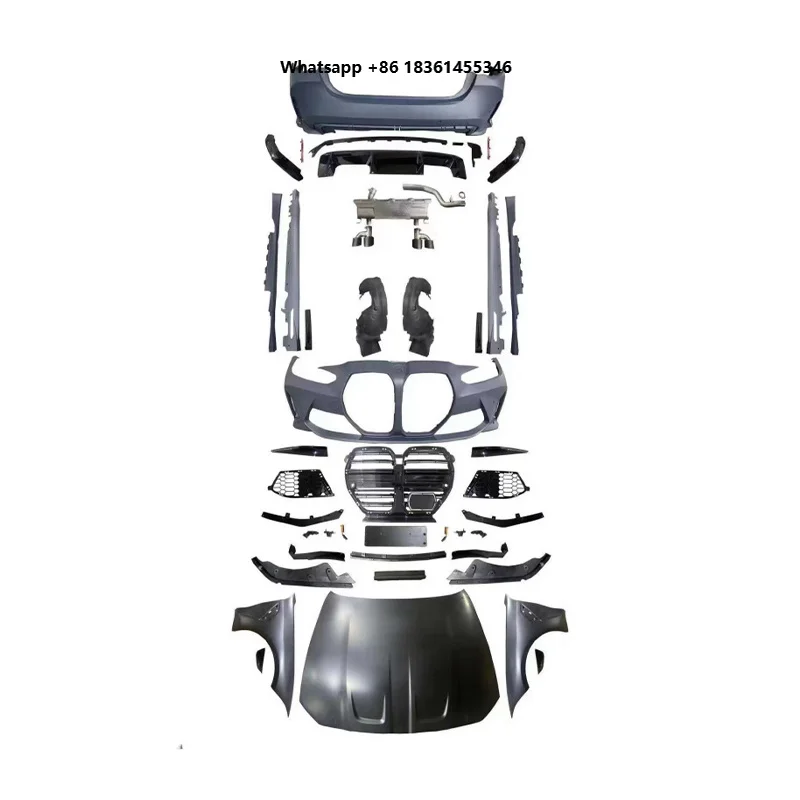 

For 4 Series G22 2021-2025 New Competitive Price Crash Resistant M Power Bumper M4 Wide Bodykit ABS/PP Material