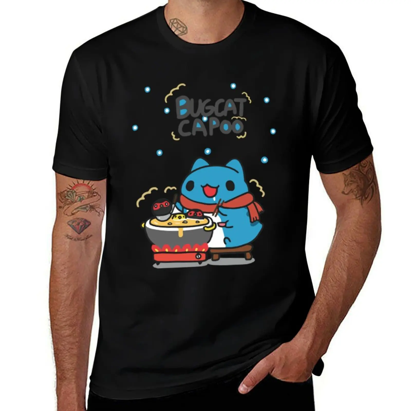 

Bugcat Capoo T-Shirt t shirts for man graphic tees t shirts with prints t shirt man designer T-Shirt