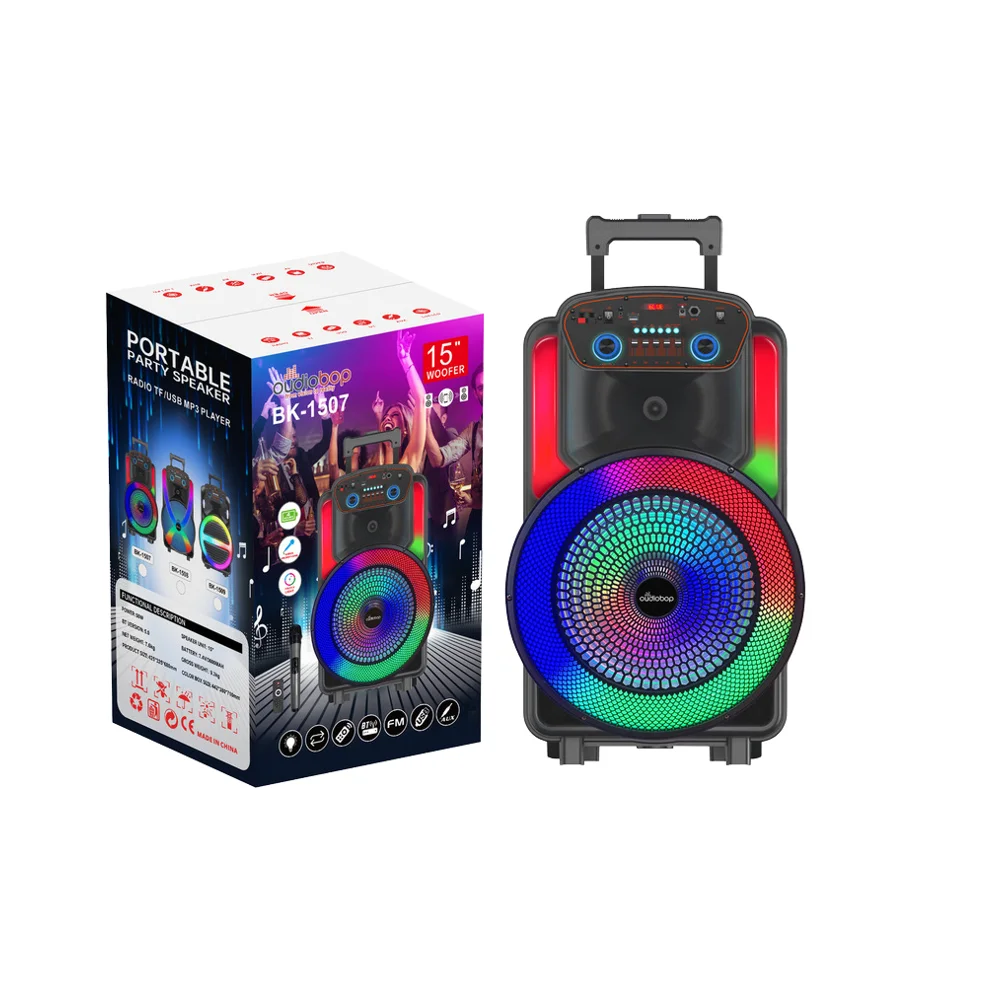 

IF-1507Q Portable Bluetooth Speaker Big Wireless Stereo Bass Karaoke Party Speakers Subwoofer Support FM Radio