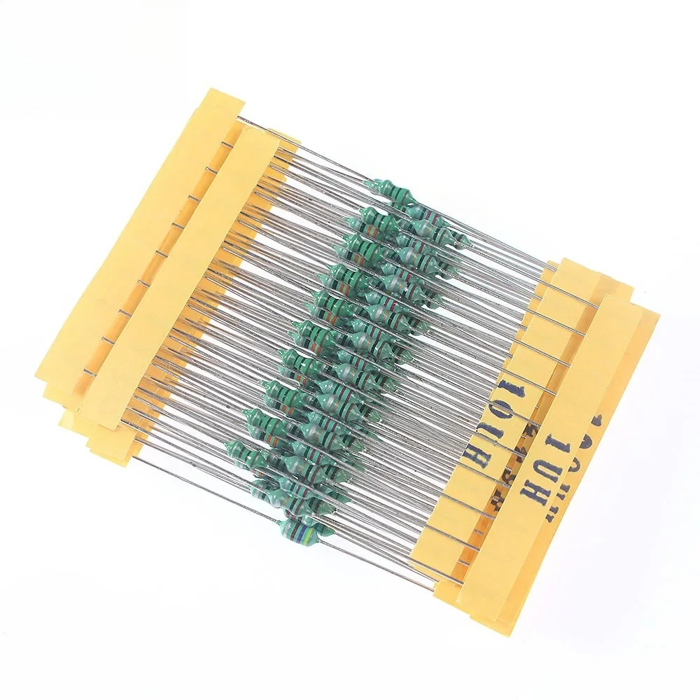 

120PCS 1/4W Color Ring Inductor Assortment Kit 12 Values 1μH-1mH 0307 Series Inductors for Electronics DIY