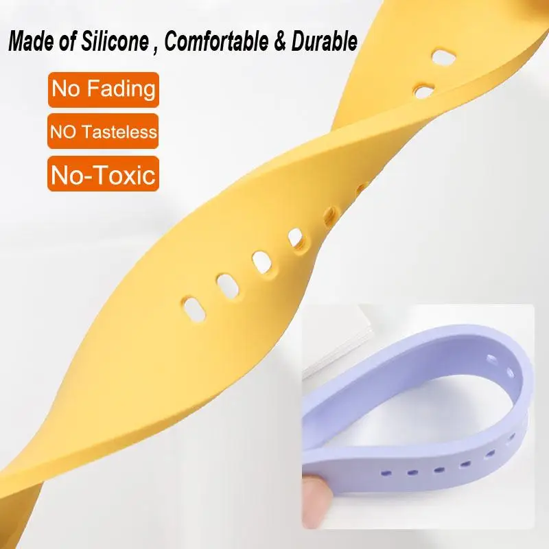 Quick-fit Silicone Strap for Samsung Galaxy Watch 6 Classic 43mm 47mm Bracelet 20mm Band for Galaxy Watch 5 4 6 7 40mm 44mm Belt