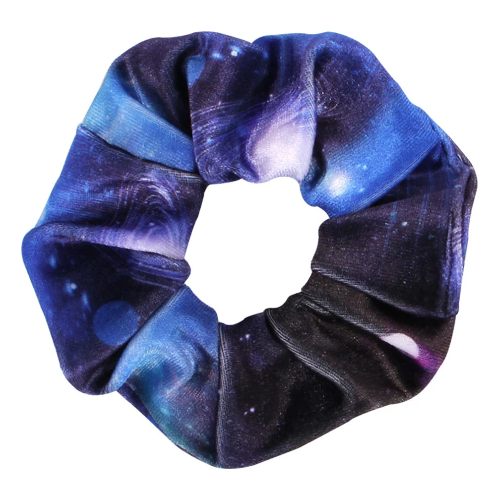 

6Pcs Elastic Hair Tie Rainbow Ponytail Holder Women Girl Hair Rope Fashionable Accessory Ponytail Holder