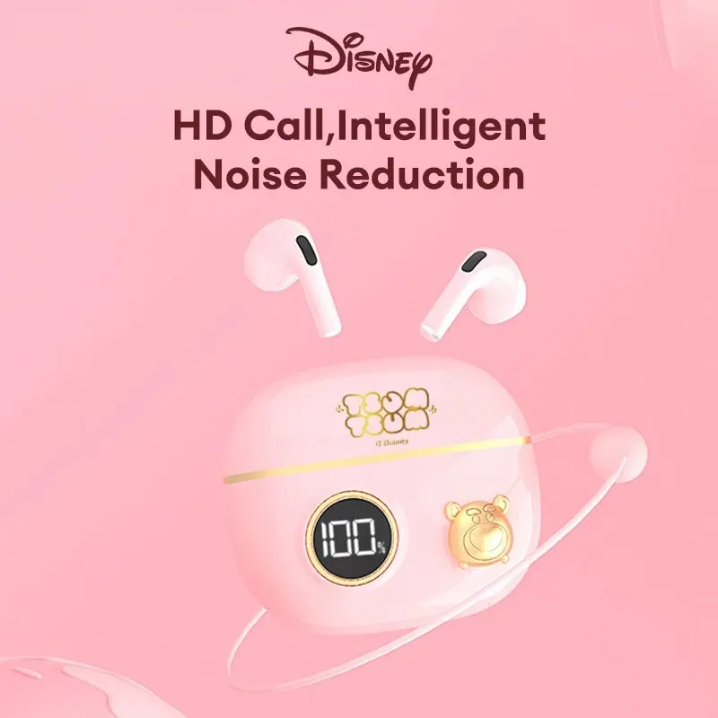 سماعات Disney-P99 TWS بلوتوث 5.3 داخل الأذن ، لمس ذكي ، موسيقى ، سماعات ألعاب مع ميكروفون ، أصلي