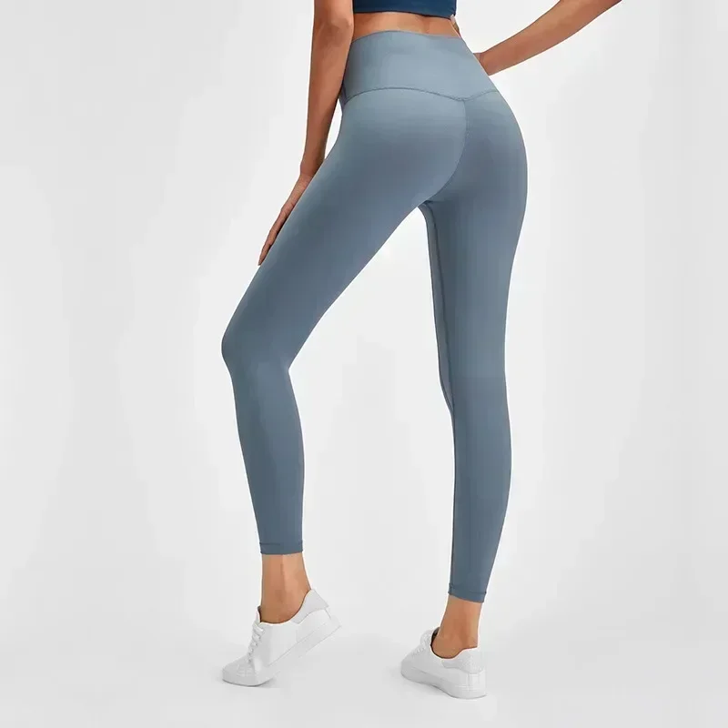 Lemon Align Women Sports Leggings High Waist Lift the Hips Elastic Yoga Skinny Pants Comfortable Gym Fitness Push-ups Leggings