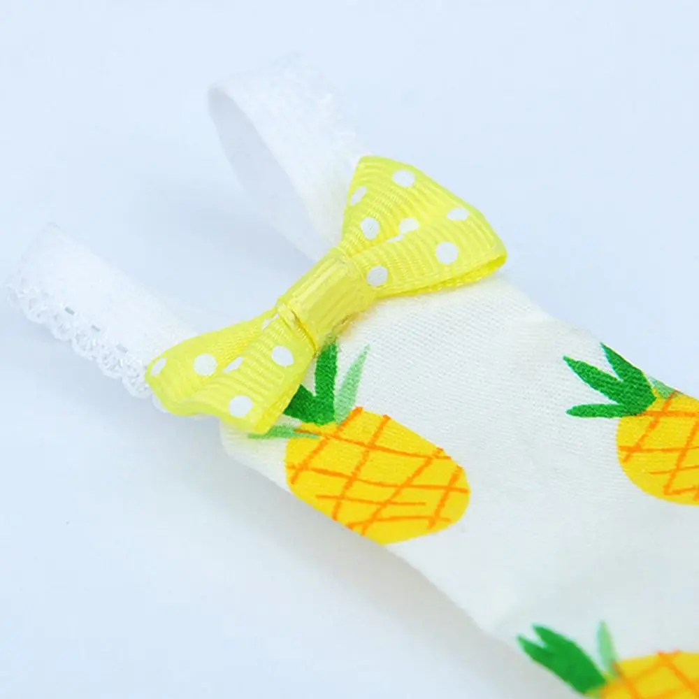 Cotton Colorful with Bowtie for Small Medium Large Birds Floral Pigeons Pants Parrot Diaper Birds Flight Suit Pet Clothes
