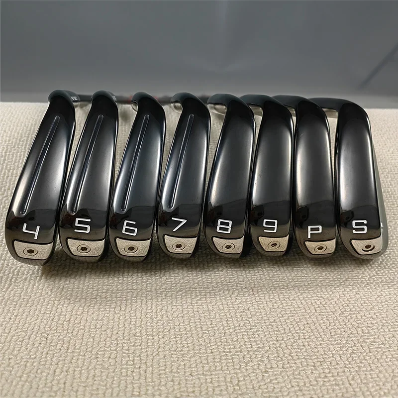 Golf Clubs 790 2th Mens Iron Set Black Color 4,5,6,7,8,9,P With Steel/Graphite Shaft With Head Covers