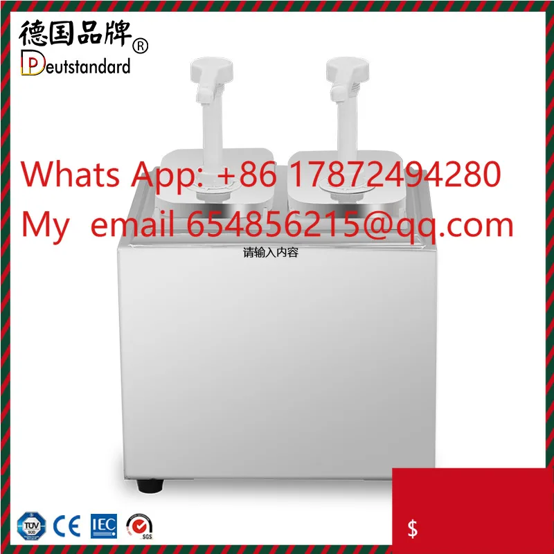 Jam insulation machine discharge jam bottle thermos bottle press chocolate discharge machine