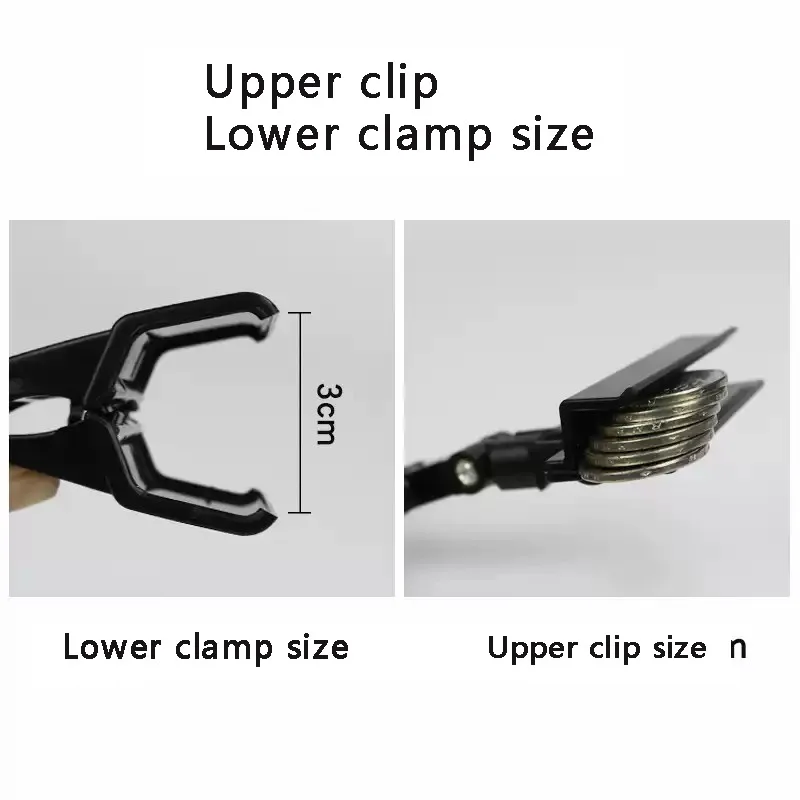 Clipe de logotipo de exibição de varejo clipe de logotipo de dupla face acrílico transparente preço clipe de logotipo produto clipe rotativo