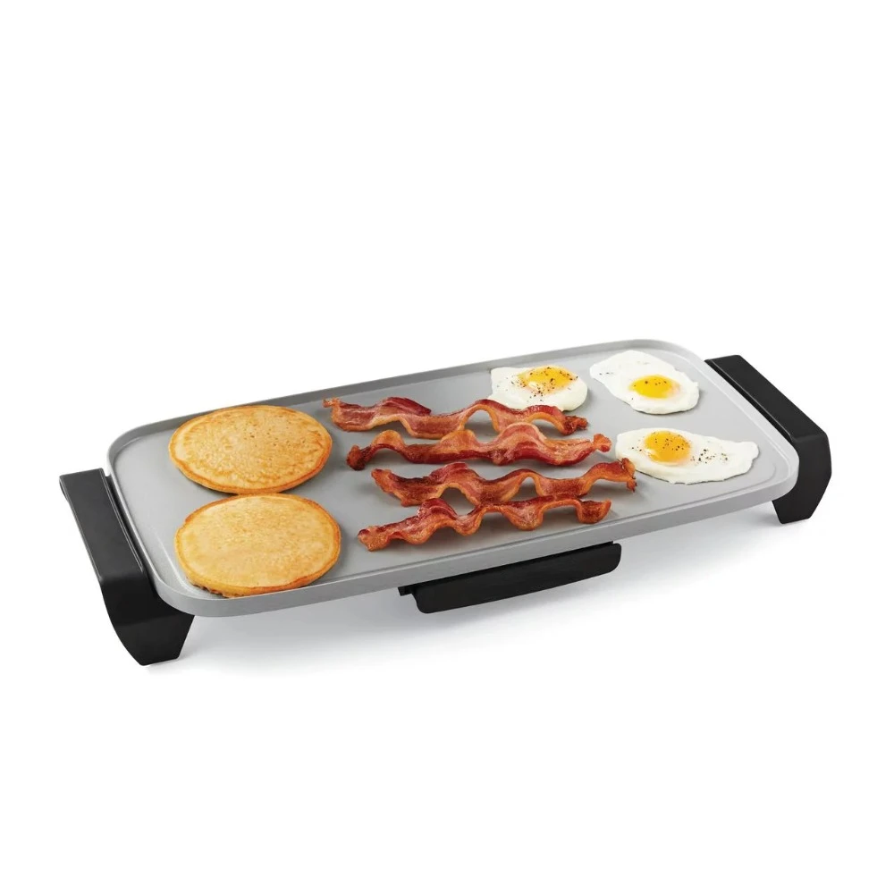 

10*20 inch Ceramic Coating Griddle, Gray, Nonstick, New