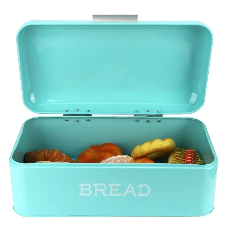 Large Capacity Bread Box Bin Bread Organizer Baked Goods Storage Container for Kitchen Counter