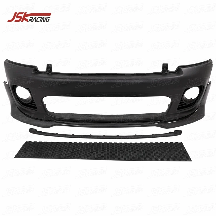 HALF CARBON FIBER BODY KITS FRONT BUMPER for 2006-2013 BMW MINI COOPER S R56 R57 Upgrade to J STYLE