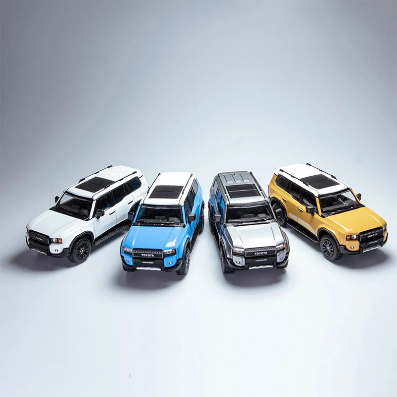 

Diecast 1:64 Scale Prado LC250 Off Road SUV Simulation Alloy Car Model Collection Limited Edition Hobby Toys Souvenir Display