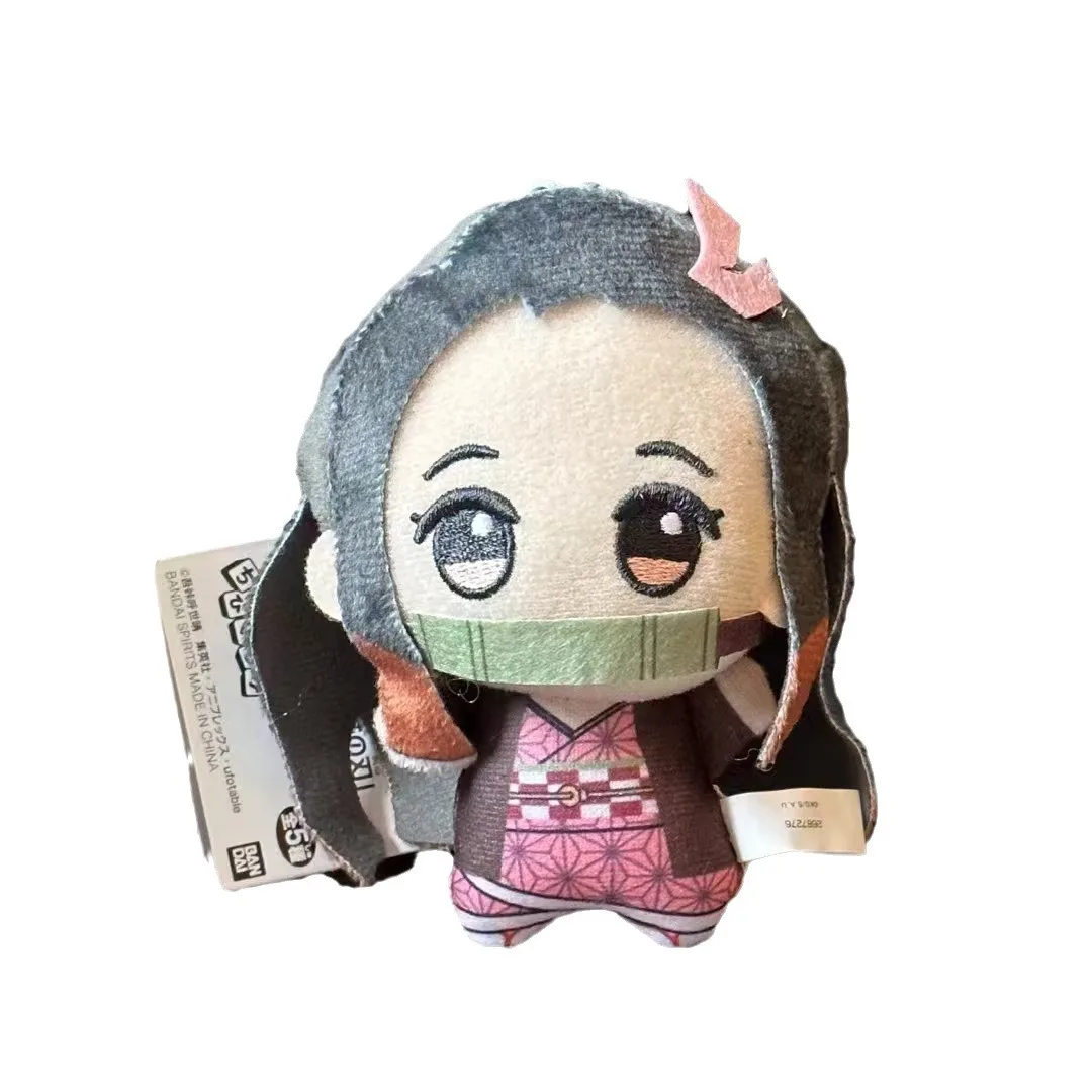 New 10cm Anime Demon Slayer Tomioka Giyu Kamado Tanjirou Kamado Nezuko Agatsuma Zenitsu Shinazugawa Genya Plush Toy Doll Gift