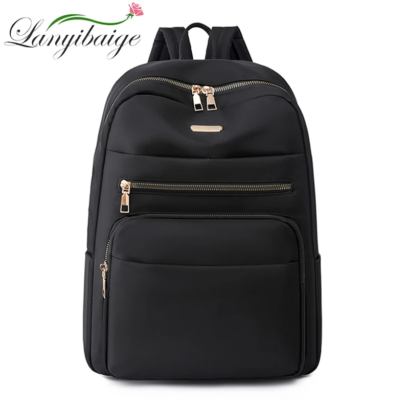 Multifunctional Large Capacity Backpack Fashion Ladies Anti-theft Travel Back Pack High Quality Nylon Waterproof School Bags Sac