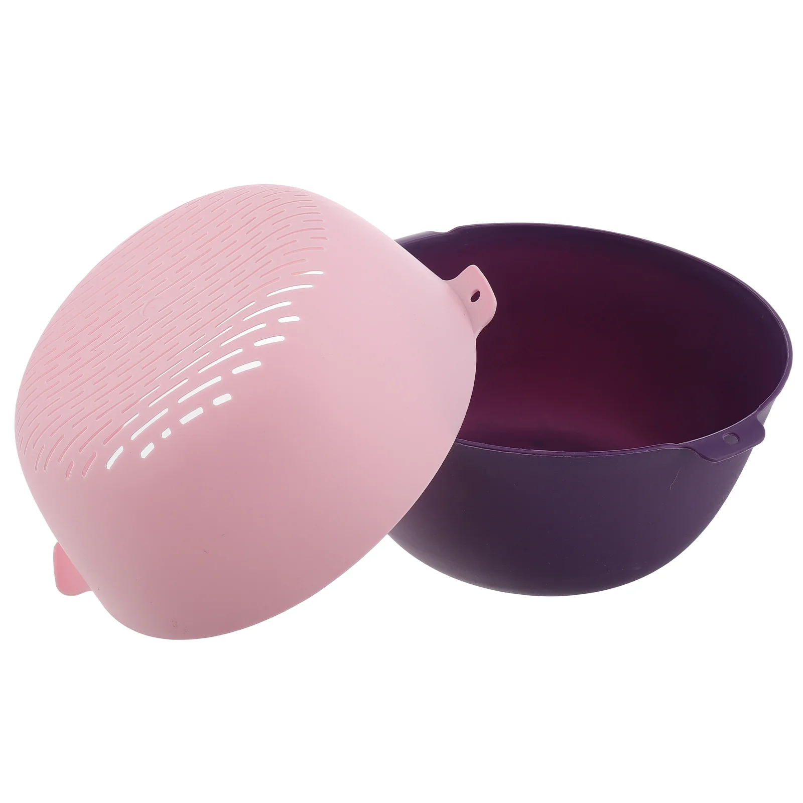 

Fruit Strainer Vegetable Washing Basket Double Layer Drain Basket Multi use Storage Colander Kitchen RV Home Fruit Tray Produce
