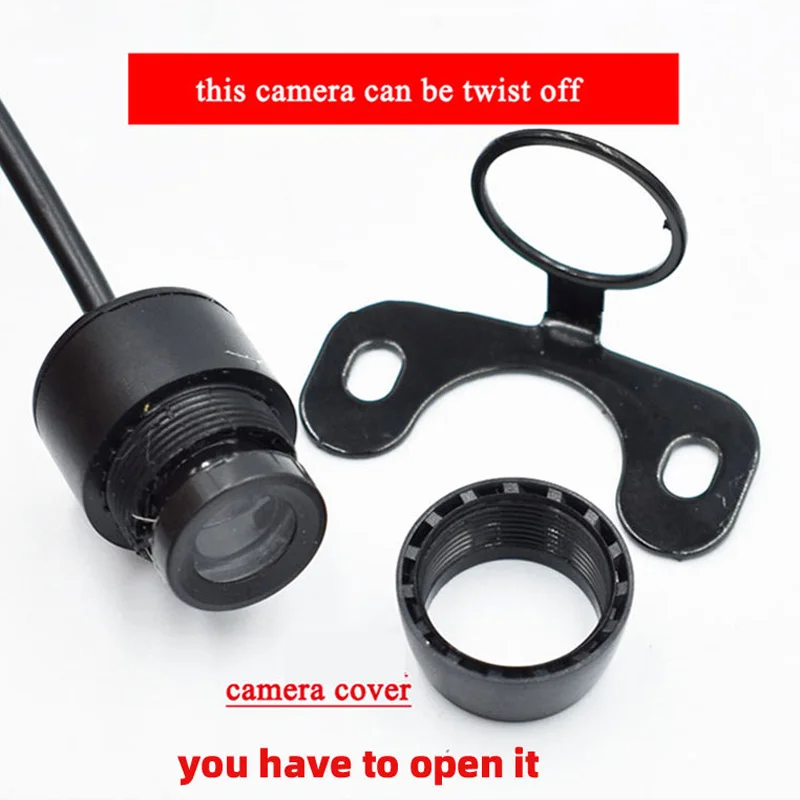 Car DVR Bracket Vehicle Rear View Camera Bracket Mount Kit with Adhensive ,Waterproof Durable Backup Camera Holder Stand