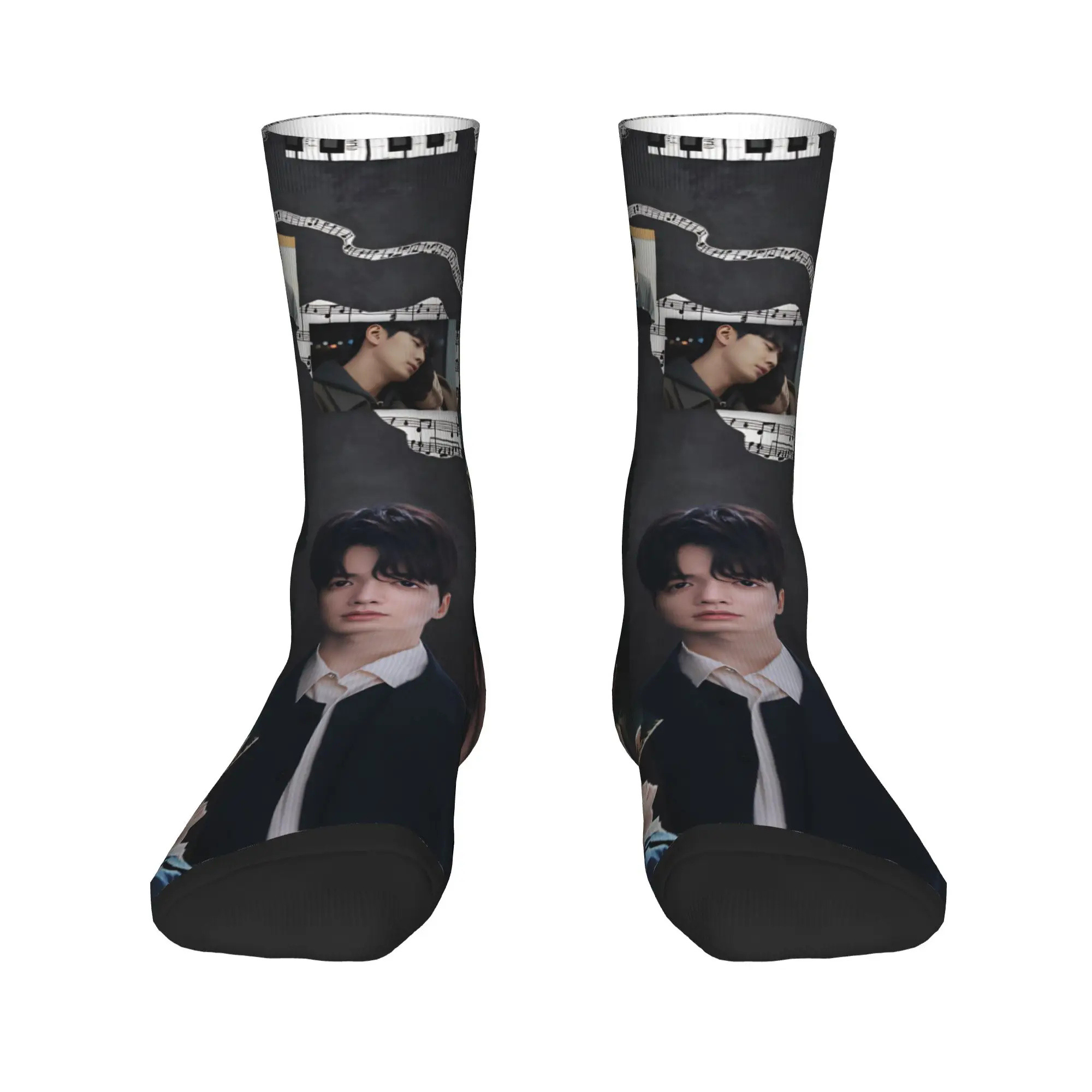 Kdrama Four Hands Two Sonatas Stockings  Harajuku Socks Women Men Comfortable Socks Winter Outdoor Printed Non Slip Socks Gift