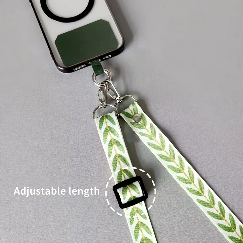 Adjustable Lanyard Neck Strap For Crossbody Use; Prevents Phone Loss; Fits All Mobile Phone Covers