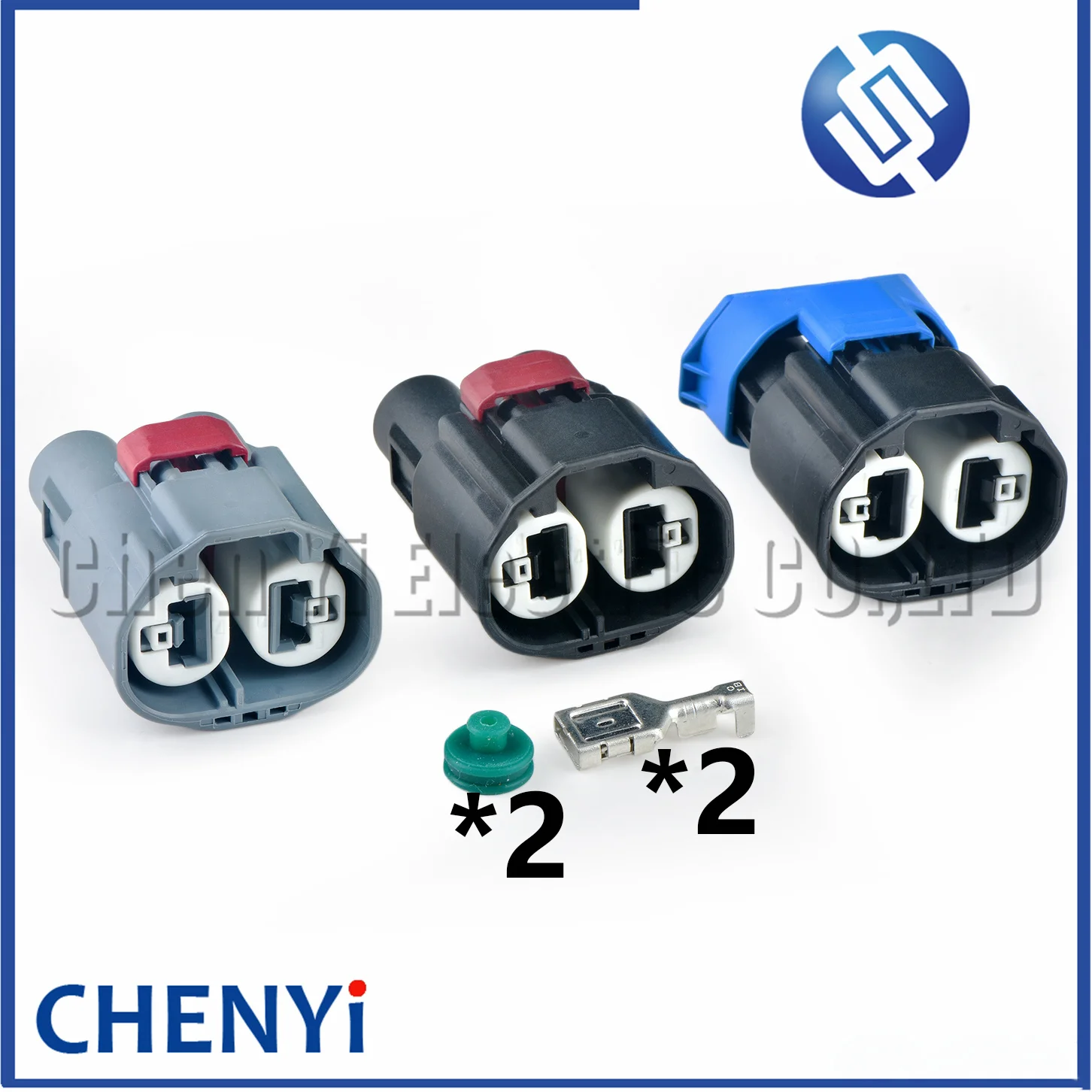 2 Pin Automobile waterproof connector Steering gear booster pump electronic fan harness plug 7287-8211-30 For Nissan Infiniti