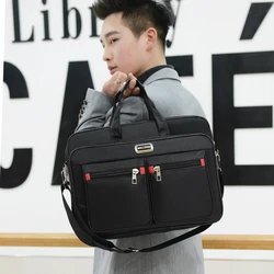 2026 Menโs Large Capacity Briefcase/Business Bag for Travel/Laptop/Portable/Durable/Business Purposes