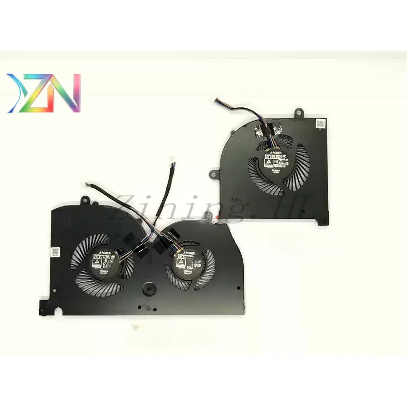 For MSI GS75, P75, WS75, MS-17G1, 17G2, and 17G3 fans