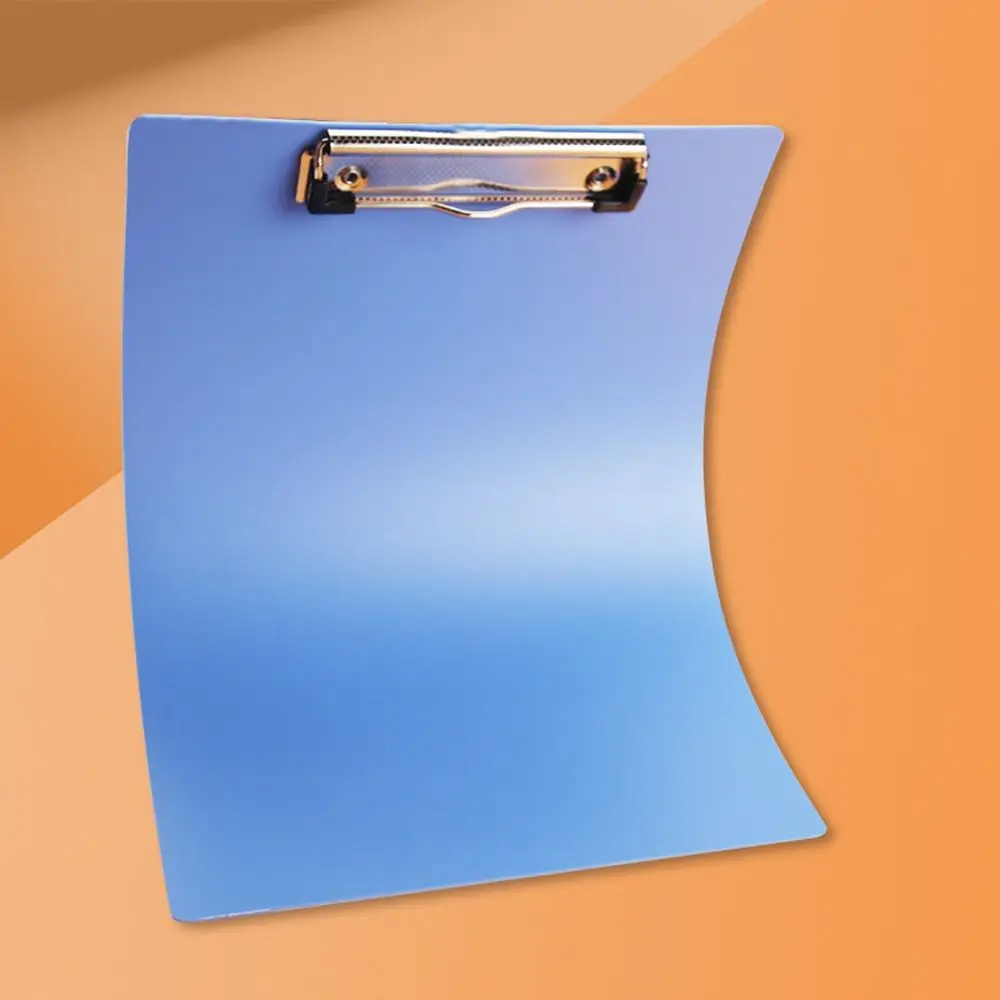 With Low Profile Gold Clip A4 Writing Clipboard Document Folder Writing Sheet Pad A4 Paper Organizer Writing Tablet Writing Pad