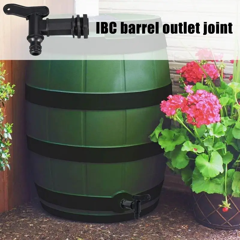 IBC Tote Tank Adapter Winterizing Brass Garden Hose Faucet Spigot Leakproof And Anti-Slip Accessory For Vinegar Oil Wine Water